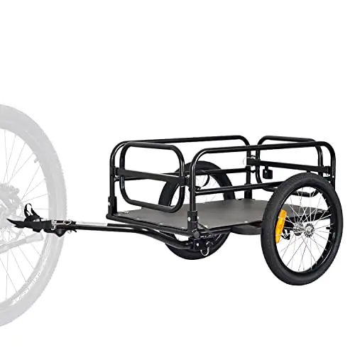 Tiggo 903 Klappbarer Fahrrad-Lastenanhänger 70 L / 40 kg