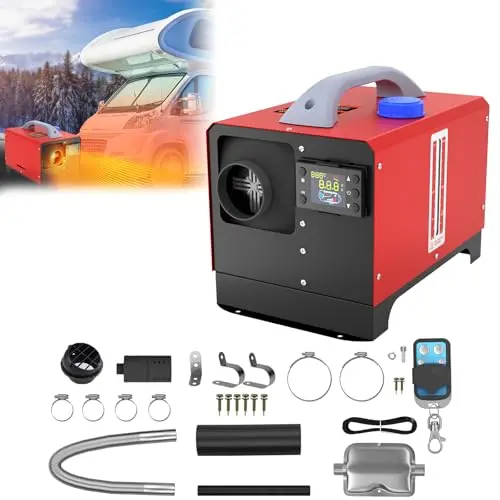 LARS360 Diesel-Luftstandheizung 8 kW 12V mit Fernbedienung