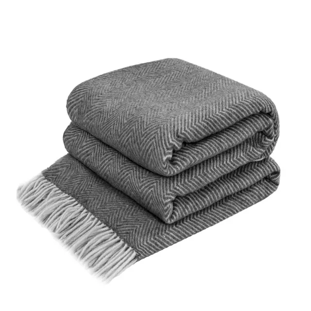 lyhome merino decke kuscheldecke