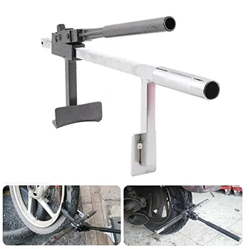 Reifenmontiermaschine Reifenmontiergerät Reifenmontagegerät Reifenmontagehilfe Manueller Reifenwechsler Motorrad Reifenmontierhebel Reifenmontage Werkzeug für Demontage Von Motorradreifen