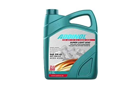 addinol super light 5w-40 motorenöl