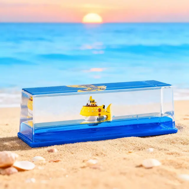 Cruise Ship Fluid Drift Bottle, Unsinkable Boat in a Box，Acrylic Pirate Model Ship bürodeko， Never Sinks Ship in Bottle, Ship Model Decor,Neue Kleinartikel für Zuhause und Schlafzimmer (Stil-5)