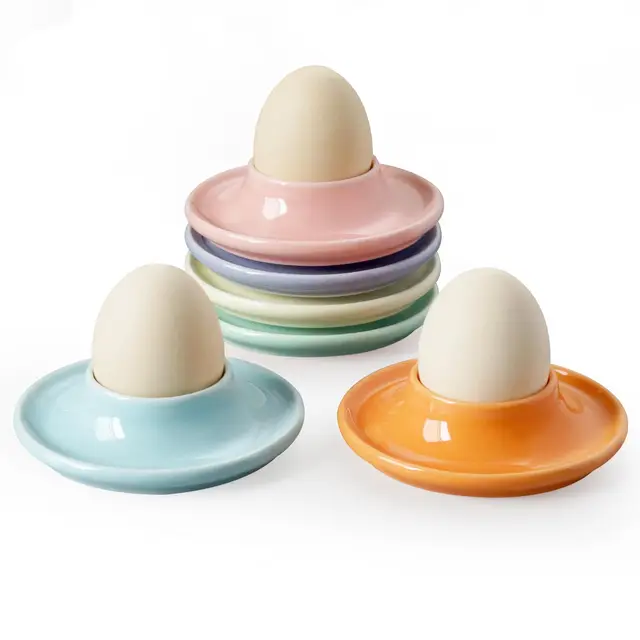 cinf macaroon 6pack keramik eierbecher