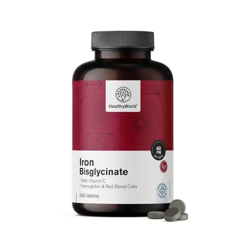 HealthyWorld Eisenbisglycinat Tabletten