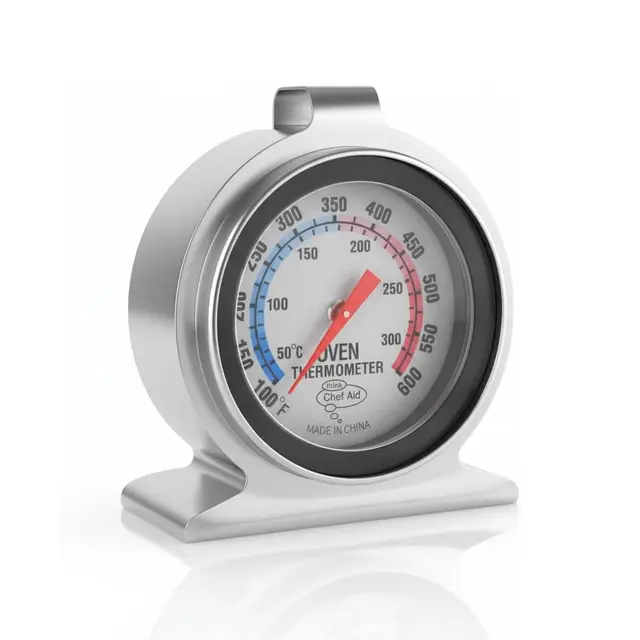 chef aid ofenthermometer edelstahl