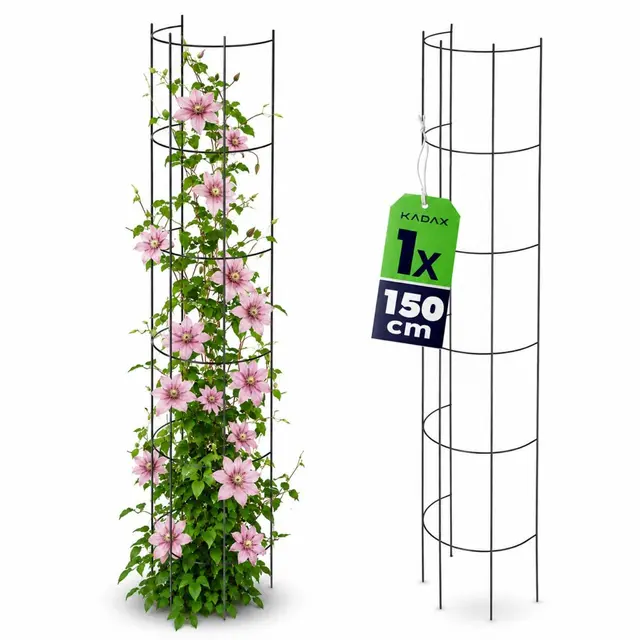 kadax stahlsäule rankgitter 150cm