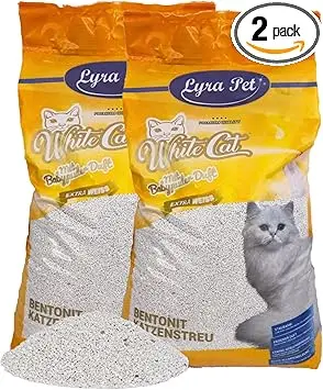 white cat katzenstreu bentonit 30l