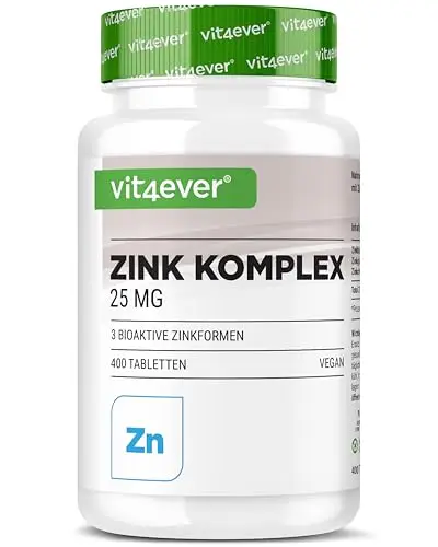 vit4ever Zink Komplex 25mg Tabletten