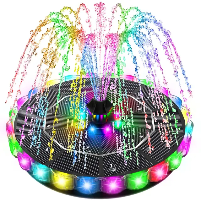 SZMP Solar Teichpumpe mit Lichter