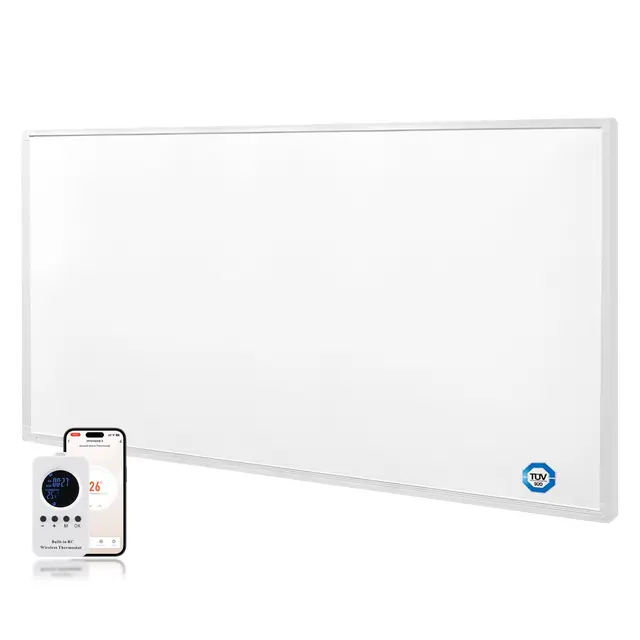 Infrarotheizung 1000 Watt Wandmontage Smart WiFi