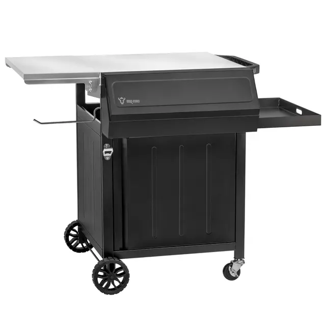 bbq-toro grillwagen 100x73x91cm schwarz
