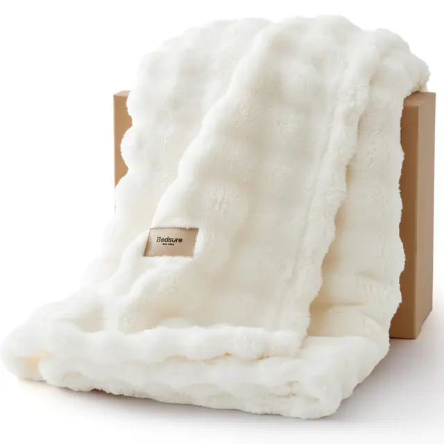 bedsure kuscheldecke flauschig bubble