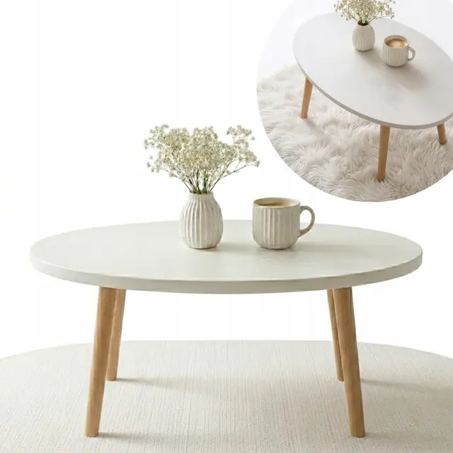 playpals furniture couchtisch oval