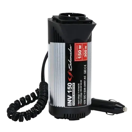 Schumacher INV 150 Spannungswandler 12V DC auf 230V AC 300W