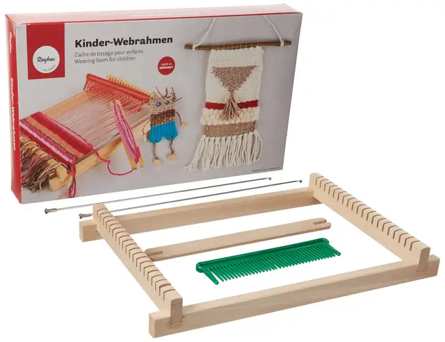 rayher holz kinder webrahmen set