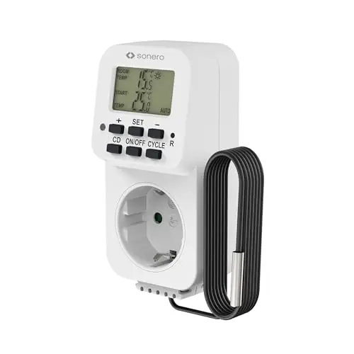 sonero Thermostat Steckdose 3600W