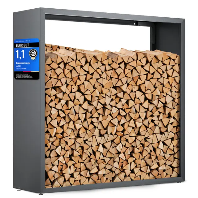 sortiq kaminholzregal db 703 metall