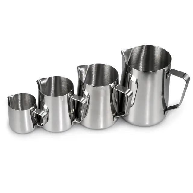 Ganzoo Edelstahl Milchkännchen Set