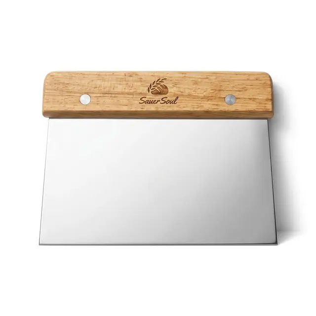 sauersoul teigschaber teigkarte 2-in-1