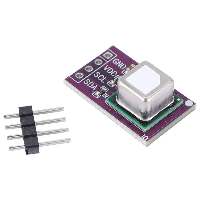 Jevina SCD40 Gassensormodul Erkennt CO2 Kohlendioxidtemperatur und Feuchtigkeit 2 im 1 Sensor