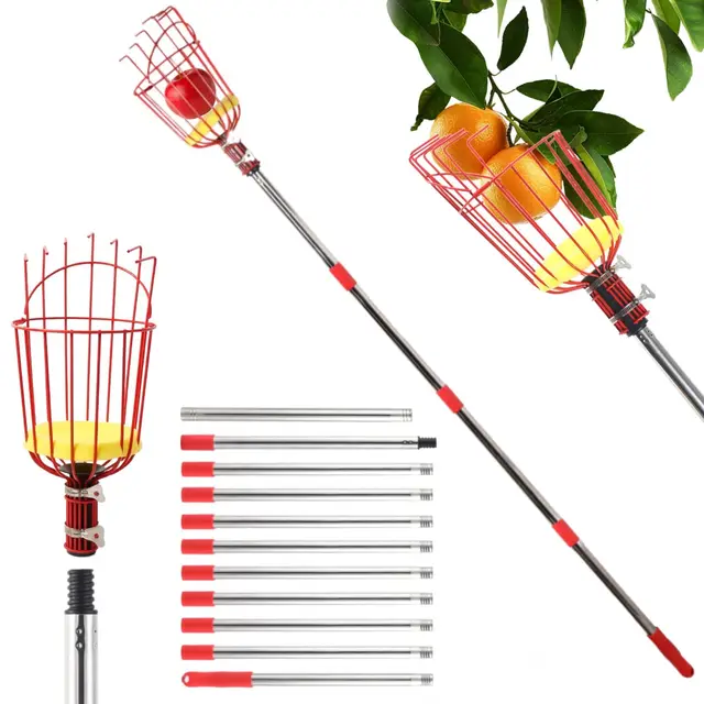 edencomer obstpflücker teleskopstiel 4
