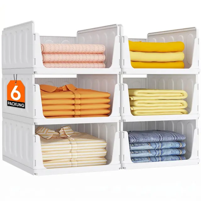 lifewit 6er set kleiderschrank