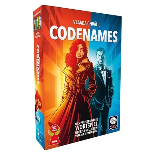 Czech Games Edition Codenames | CGE | Deutsch | ab 10 Jahren | 2-8+ Spieler