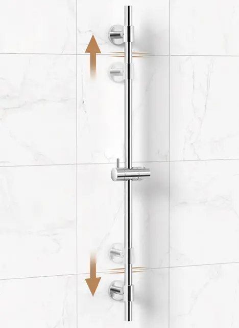 kes duschstange edelstahl 18/8 78cm