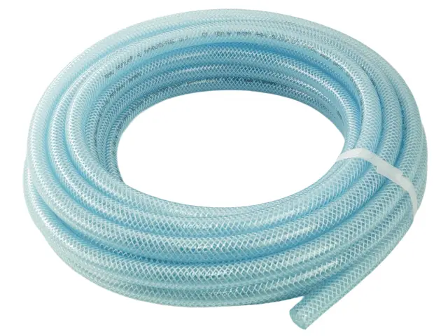 Fittingstore - PVC-Schlauch mit Gewebeeinlage Transparent, Lebensmittelqualität, 10, 25 und 50 Meter Rolle, verschiedene Größen (Innen Ø: 19 mm (3/4"), Länge: 10 Meter)