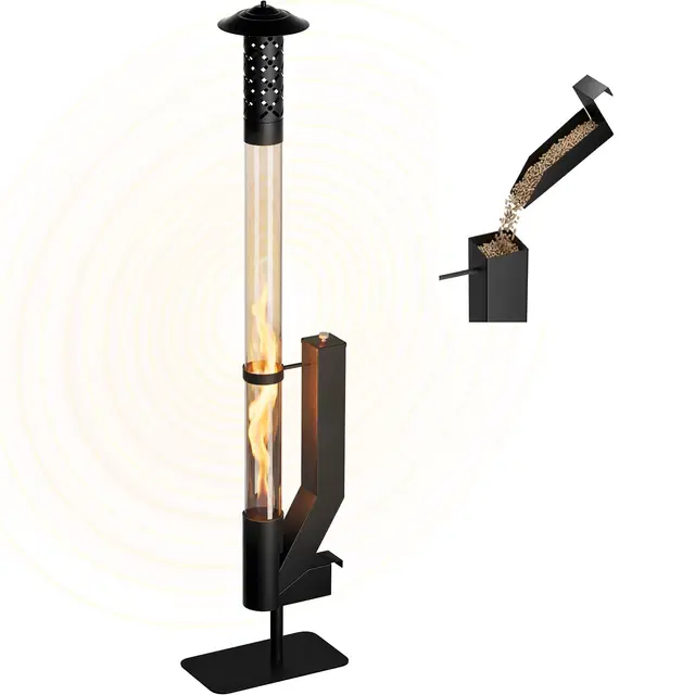 Obqer Patio Heater-32 Pelletofen 157cm