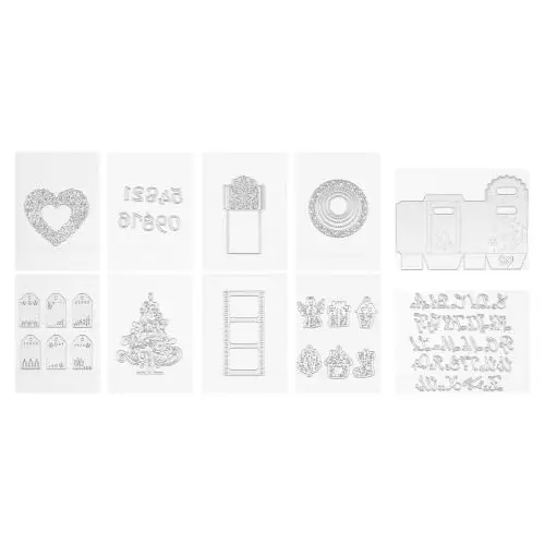 vevor stanzschablonen-set 10-tlg