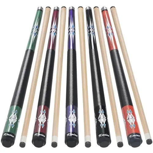 kmise pool queue set 147 cm ahornholz