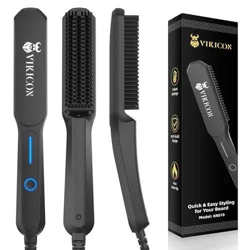 VIKICON KR019 Bartglätter-Kamm für Männer