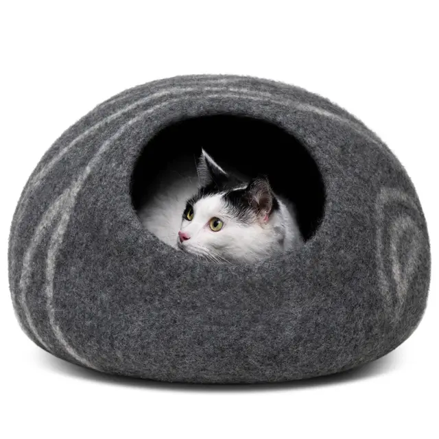 meowfia katzenhöhle merinowolle