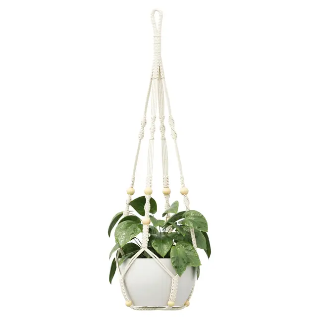 bamworld makramee blumenampel 35 zoll