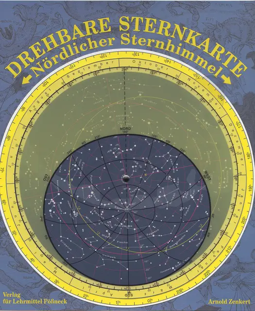 drehbare sternkarte nordlicher