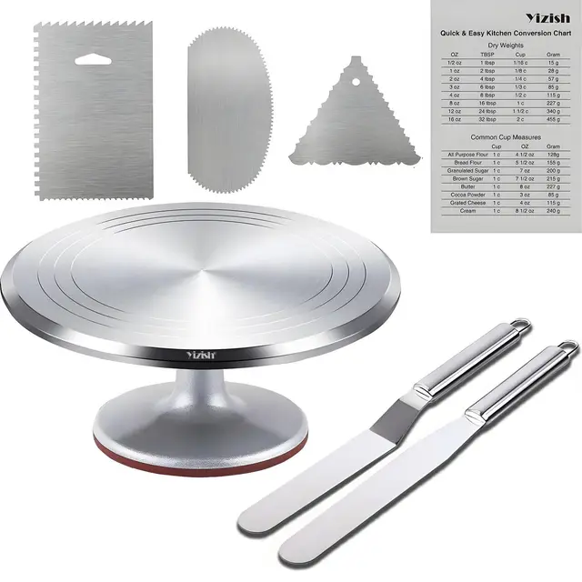yizish drehbare tortenplatte 31 cm