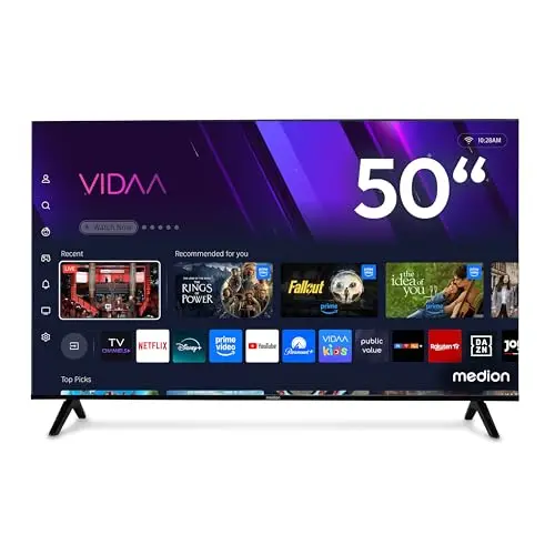 MEDION 50 Zoll Ultra HD Smart-TV