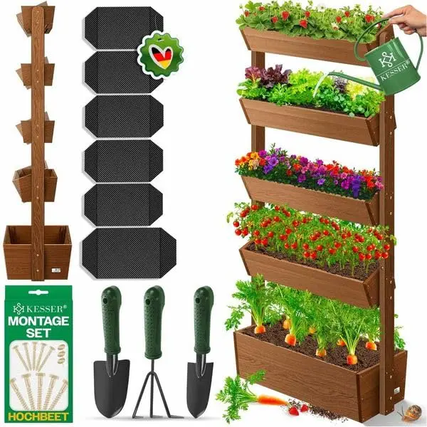 kesser hochbeet 5 etagen 180cm