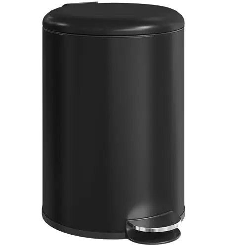 homcom mülleimer 20l treteimer