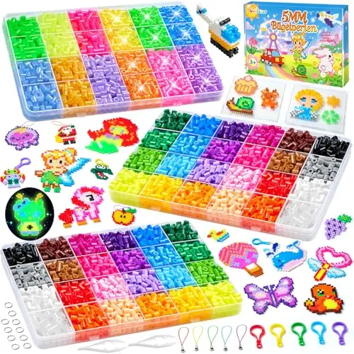 contever 36 farben bügelperlen set
