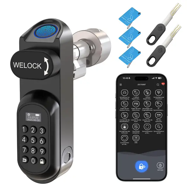 WELOCK U81 Smart Lock Fingerabdruck App RFID