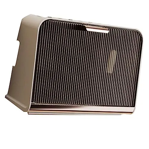 AMONIDA Router-Aufbewahrungsbox wandmontiert Beige 30×12×22 cm