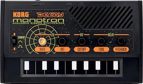 Korg DKO Monotron-Verzögerungs-Miniatur-Synthesizer Schwarz