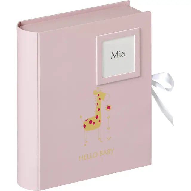 walther design Aufbewahrungsboxen rosa 32 x 32 cm mit Prägung Baby Animal FB-148-R