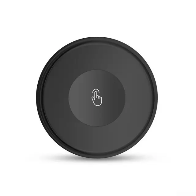 Whychstore Für ZigBee Smart Scene Switch, Automatisierung mit wiederaufladbarem Akku für TUYA Scene Switch, Smart Home Automation Szenario Controller (schwarz)