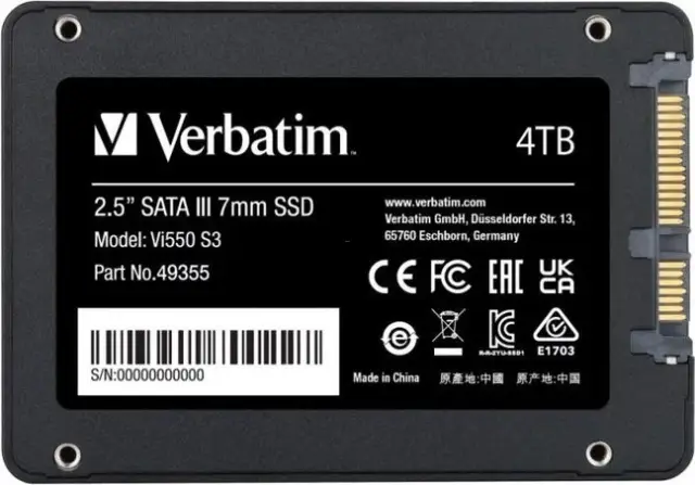 Verbatim Vi550 S3 SSD, SATA