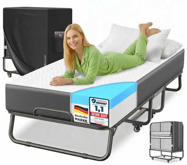 kesser klappbett 200x90 gästebett
