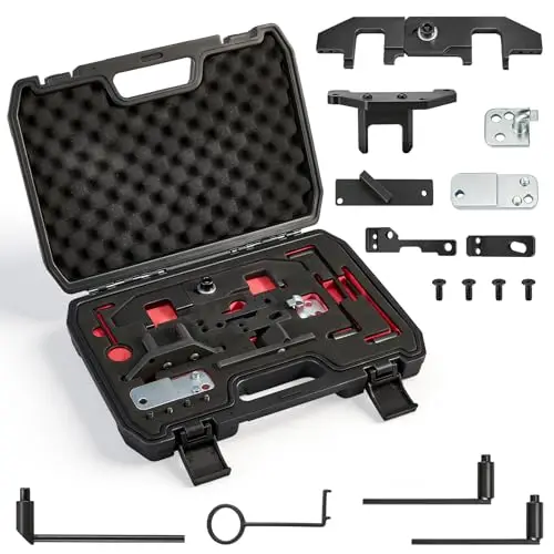 CarBole Motor Einstellwerkzeug Satz für 1.2 Vti (VVT)/GDI PureTech Benzinmotor,Zahnriemen Werkzeug Kompatibel mit Opel Peugeot Citroen,für G-0109-2E,G-0109-6,EN-52809,0109-2C/2D,109-2B,0109-2B