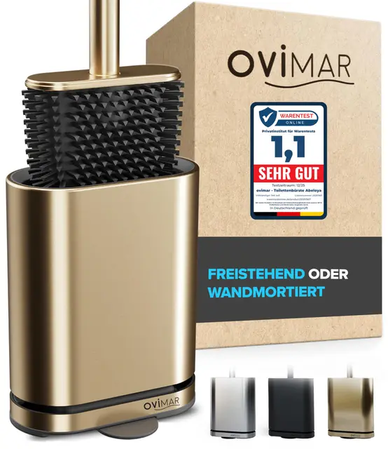 ovimar amager gold silikon klobürste